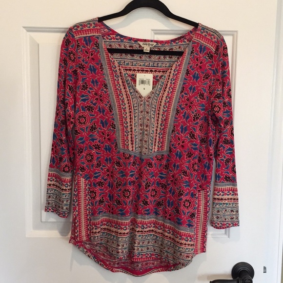 Lucky Brand Tops - ☘️Lucky 🍀 Brand V-Neck Tunic